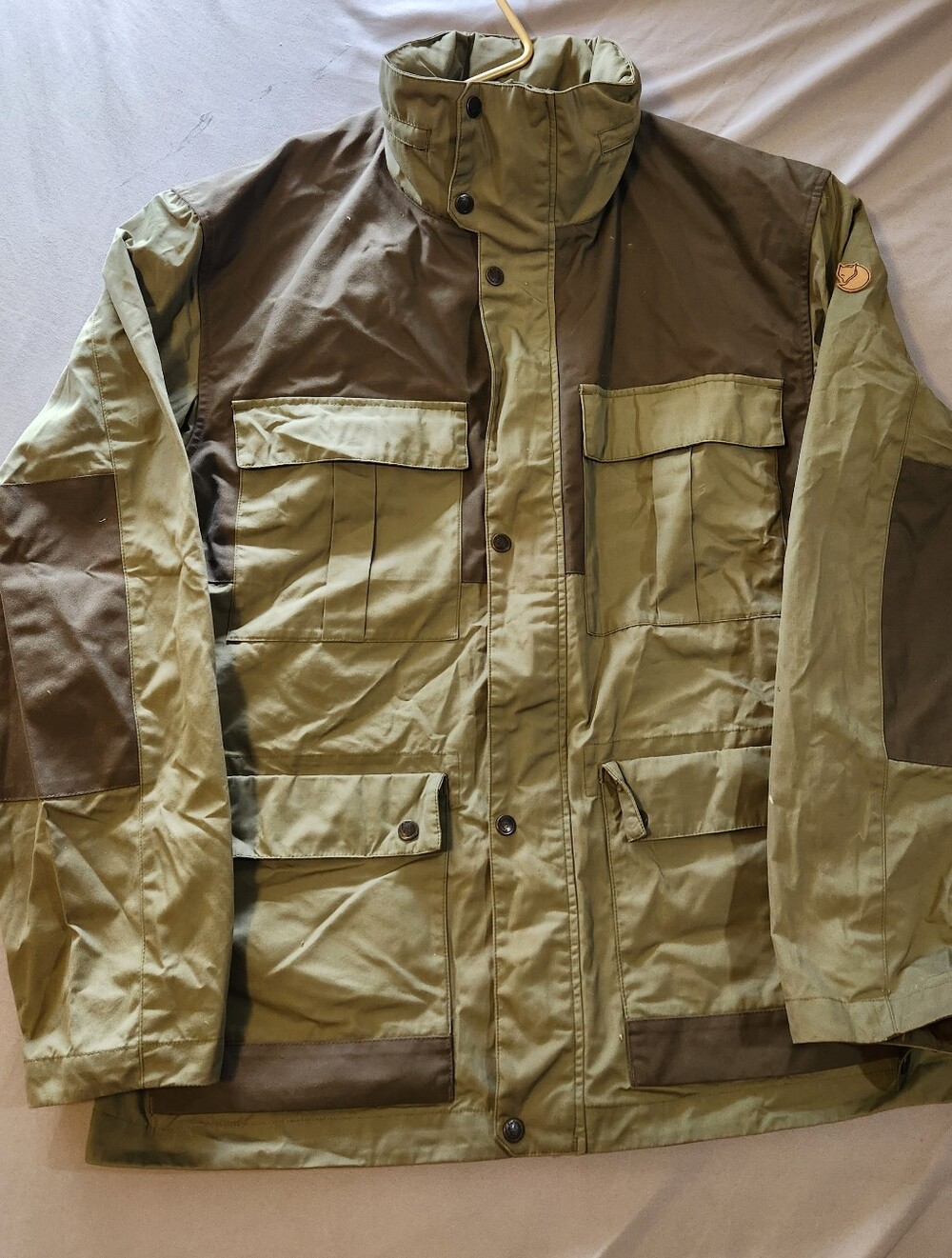 Fjallraven No. 67 Men's Olive Green Field Jacket - Outdoor Utility Coat